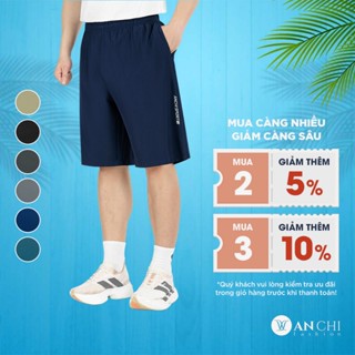 Quần short gió thể thao 2025 nam trung niên, quần sooc lửng ANCHI - QSG-25-02