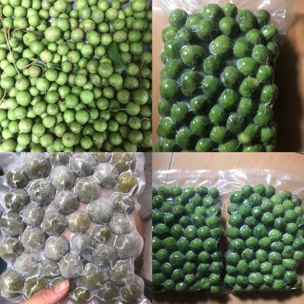 Sấu tươi cả vỏ, Sấu tươi cạo vỏ hút chân không, Sấu đông lạnh - Ship hoả tốc Hà Nội