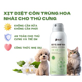 Xịt khử mùi Petclear cho chó mèo, thơm mát, không rửa, không phơi nắng, dịu nhẹ, lưu hương lâu