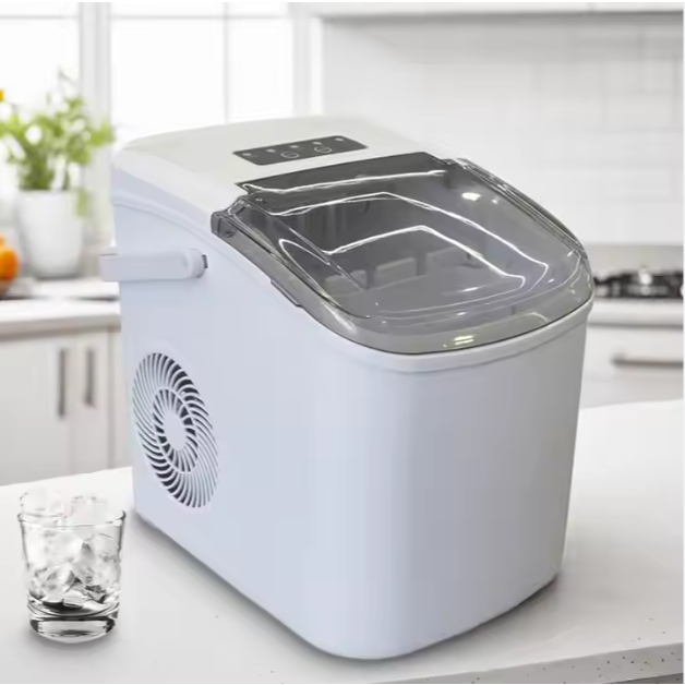 Máy Làm Đá Viên Hicon Tủ Đá Giữ Nhiệt Mini Gia Đình Tạo Đá Siêu Tốc Trong 6 - Phút Bảo Hành 12 Tháng