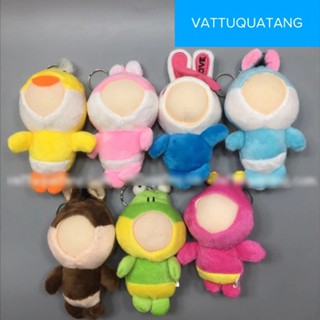  Phôi gấu bông in ảnh gấu bông ghép mặt ếch bò thỏ vitk 10cm và 12cm,14cm 