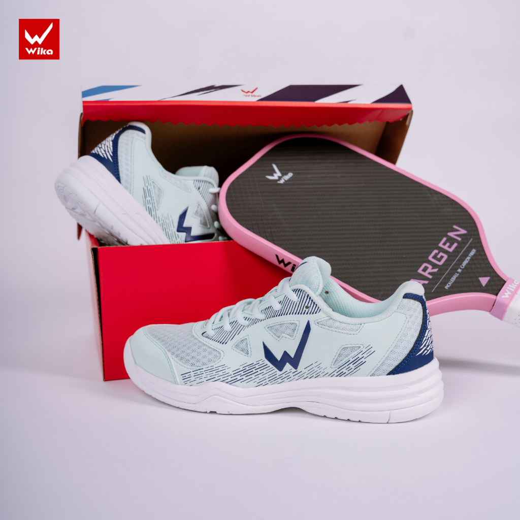 Giày thể thao chuyên chơi pickleball, cầu lông, bóng chuyền Wika Negar Chính Hãng Cao Cấp - Unisex