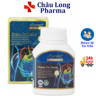 Viên Uống Thải Độc Mỡ Nội Tạng Vitatree Organ Fat Detox