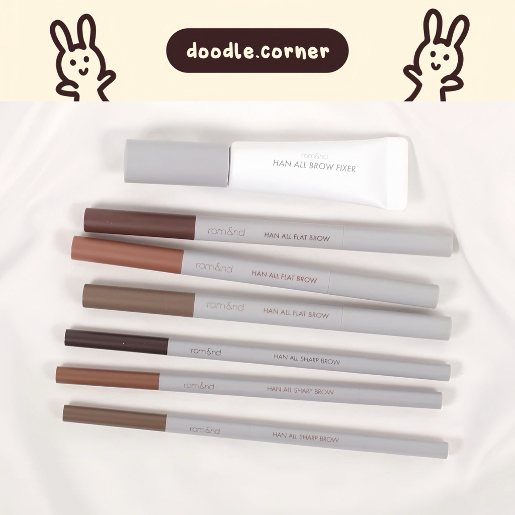 Chì kẻ mày nét mảnh 3 trong 1 Romand Han All Sharp Brow