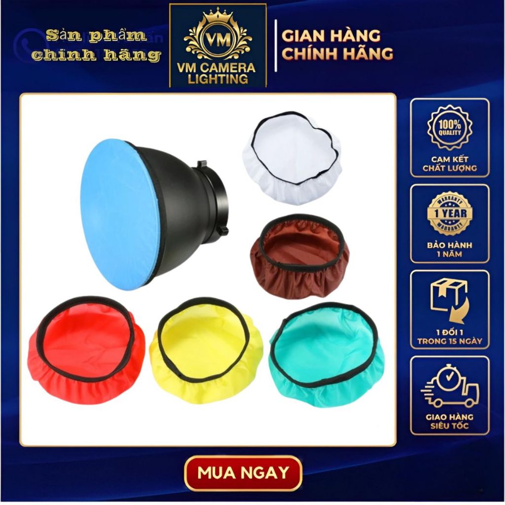 Vải tản sáng dành cho choá đèn 18cm