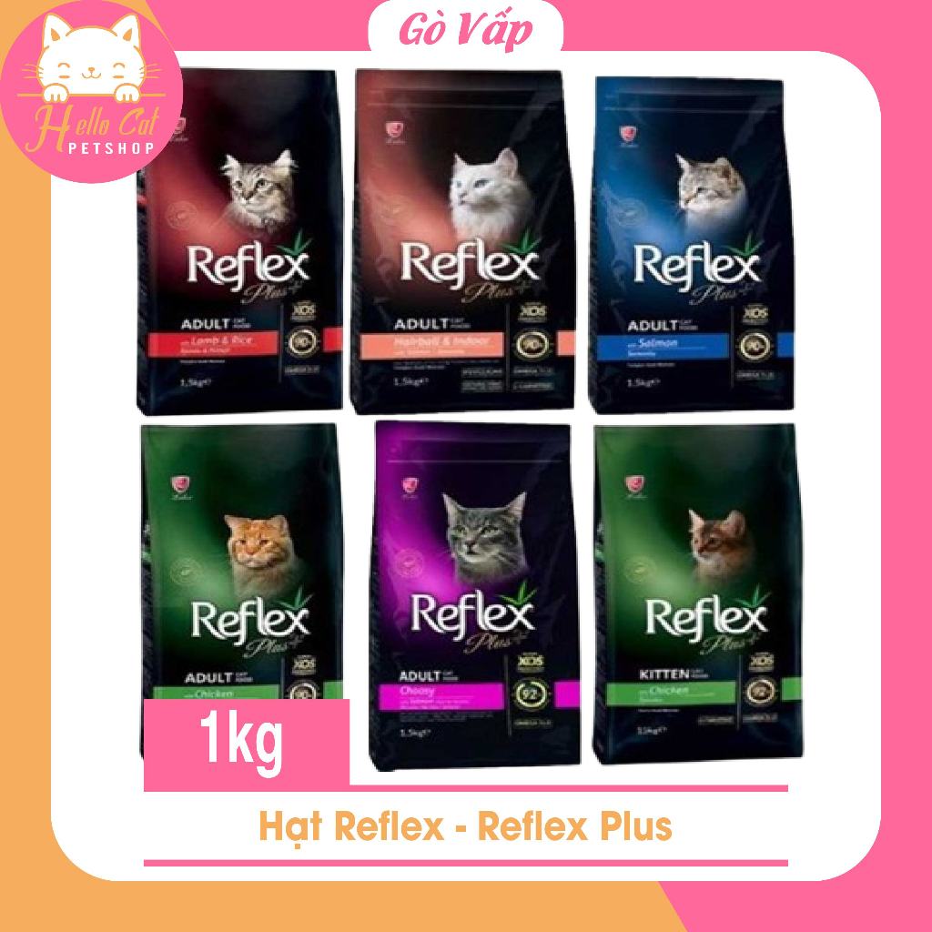 [1Kg] Hạt Reflex - Reflex Plus cho mèo con & mèo trưởng thành - Hello Cat HCM