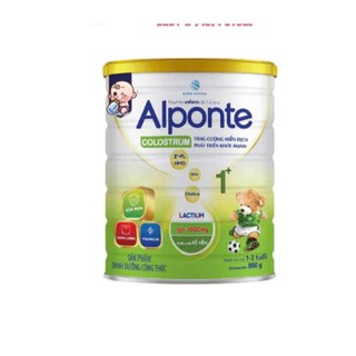 (Date T1. 2028)Sữa Alponte Colostrum mẫu mới  800g - Tăng cân, tăng cường miễn dịch