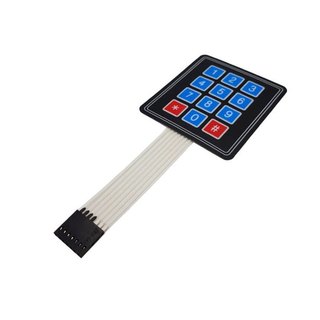 Bàn Phím Ma Trận Mềm 3x4 Keypad