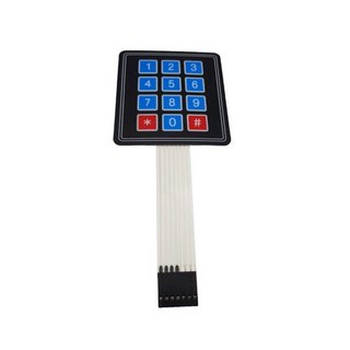 Bàn Phím Ma Trận Mềm 3x4 Keypad