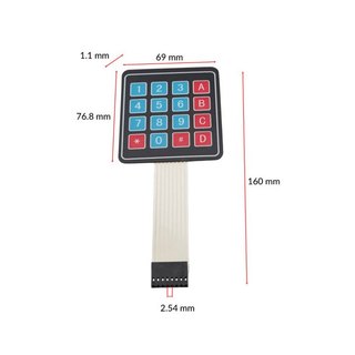 Bàn Phím Ma Trận 4x4