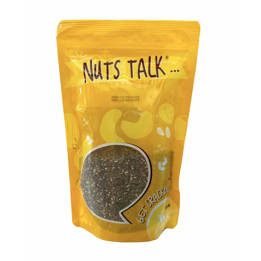 Hạt Chia đen Nuts Talk bịch 250g