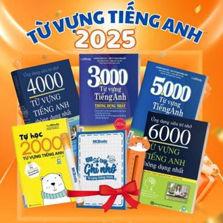 Sách - Tổng Hợp Từ Vựng Tiếng Anh Năm 2025 - MCBooks