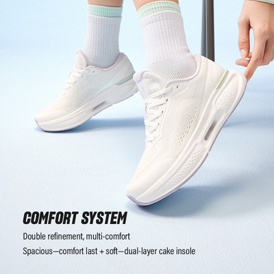 ANTA A-EBUFFER 11 Giày thể thao nữ Giày tập gym phù hợp cho tập gym, training, đi bộ, và bám sàn tốt 1225B7718