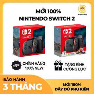 Máy chơi game Nintendo Switch 2 Mới 100% Tặng Kính Cường Lực