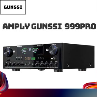 Amply bluetooth GUNSSI SUNBUCK 999 PRO  có công suất lớn-hỗ trợ kết nối nhiều cổng-bảo hành 12 tháng