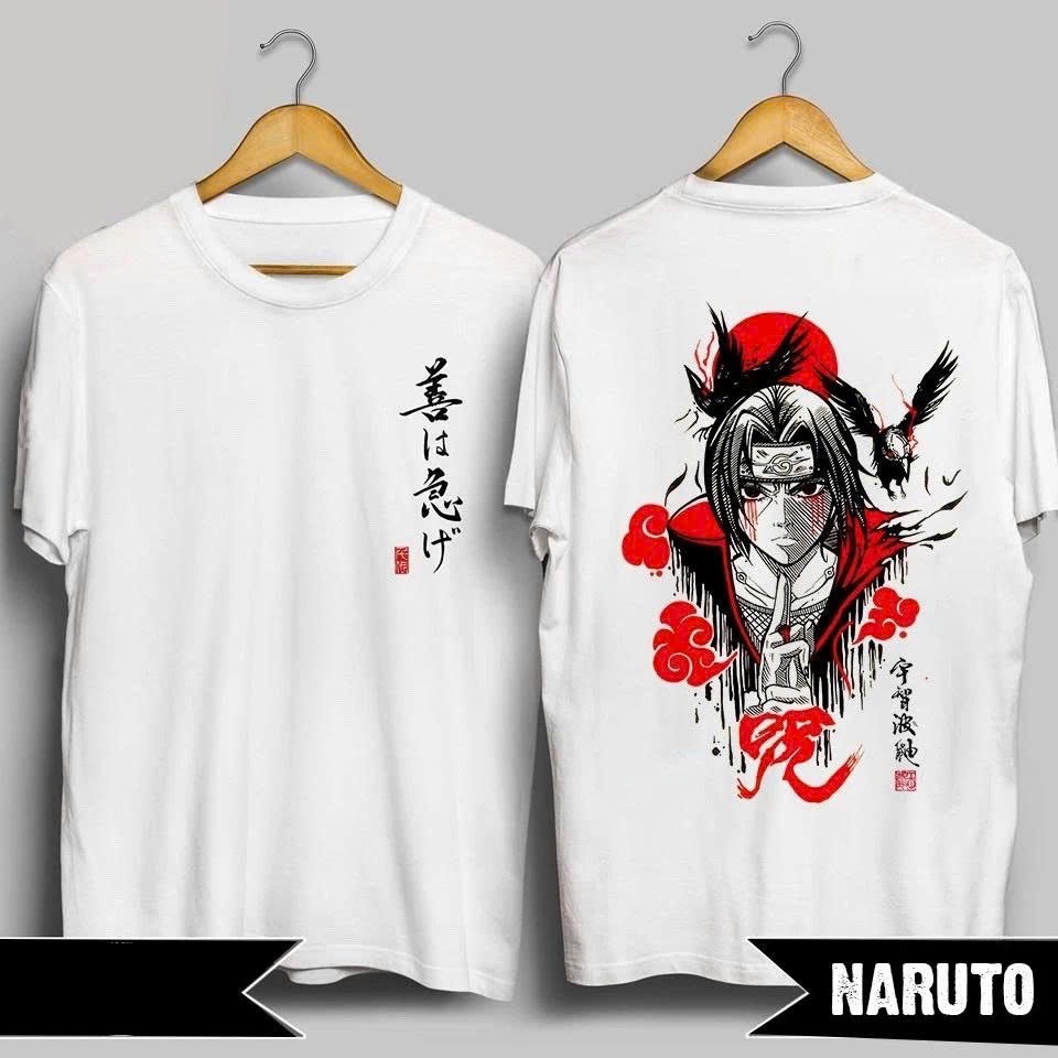 Áo Uchiha Itachi Naruto Siêu Độc | Áo Thun Naruto Unisex ITACHI Đẹp 01