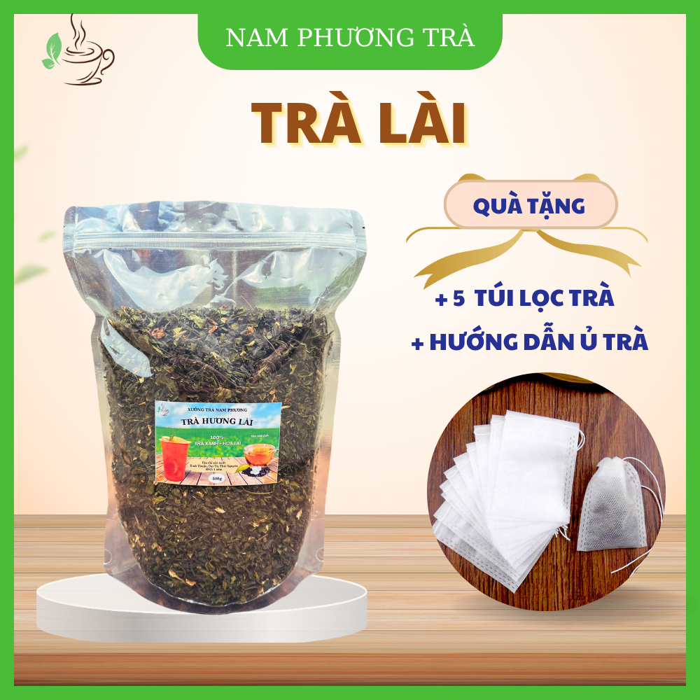 Lục Trà Lài 1kg Nam Phương Cánh To đậm hương nguyên liệu để pha trà chanh, trà tắc, trà hoa quả, trà sữa, trà đường