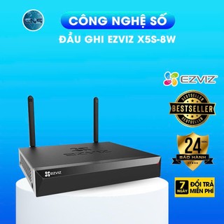 Đầu Ghi Hình Camera IP Wifi 8 kênh EZVIZ CS-X5S-8W | Khoảng cách WiFi lên đến 300ft (100m)