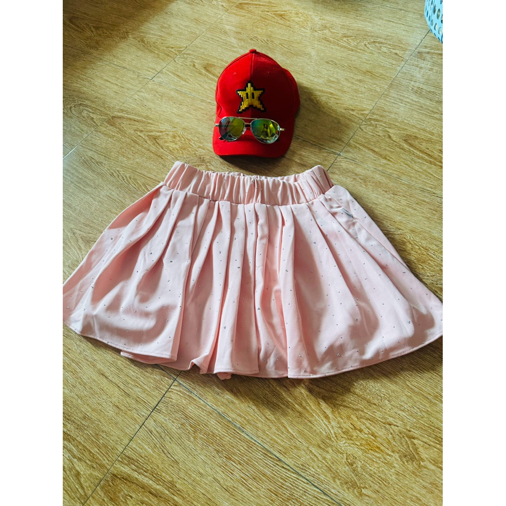 👗 CHÂN VÁY XẾP LY ĐÍNH ĐÁ BLING– Must-have Item Cho Tủ Đồ Con Gái 👗 𝐐𝐮𝐢𝐧.𝐒𝐭𝐲𝐥𝐞-CH95HM