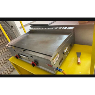 Bếp chiên nướng mặt phẳng, chiên rán các loại bánh phomai, bánh hành, thịt xiên nướng dùng Gas