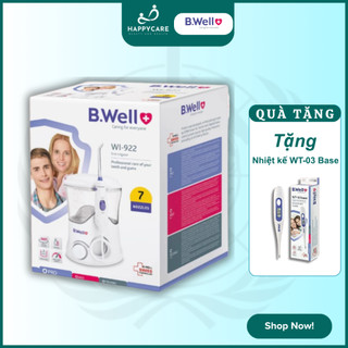 Máy Tăm Nước Gia Đình Swiss WI-922 – 10 Chế Độ Áp Lực, 7 Vòi Phun, Bình 600ml B.well