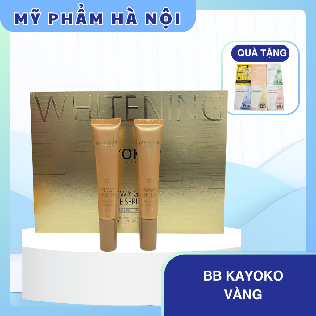 Kem BB KAYOKO VÀNG Nhật Bản chống nắng, nâng tone trắng da đều màu da