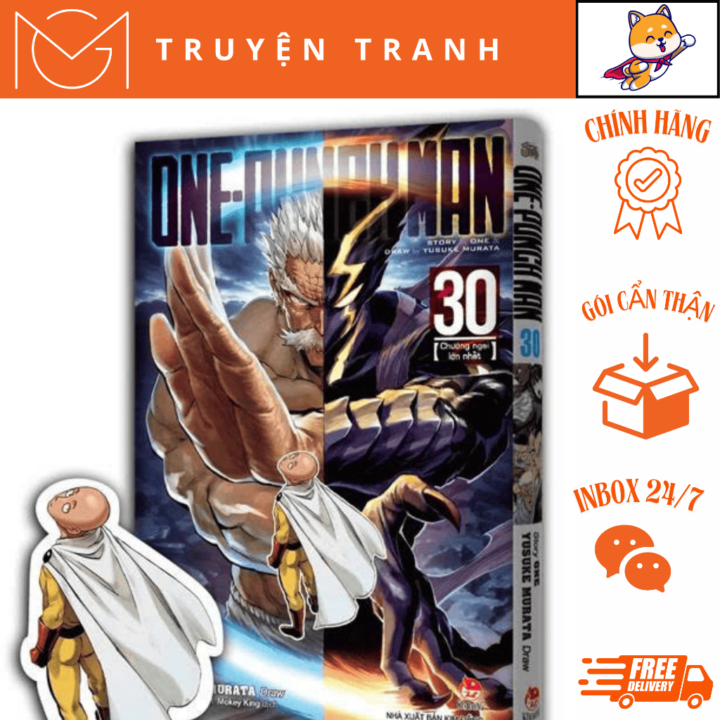 Truyện - One-Punch Man Tập 30 - NXB Kim Đồng