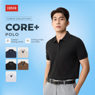    GIÁ ĐỘC QUYỀN   Áo polo nam CANIFA MEN basic cổ bẻ hạn chế nhăn 8TP25A005 