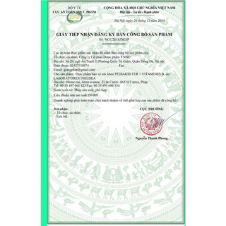 Siro sắt và vitamin B Pediakid Fer + Vitamines B, Pháp (125ml)