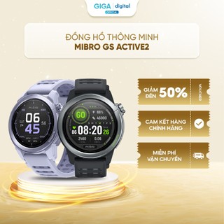  Đồng hồ thông minh Mibro GS Active2 XPAW024 - Màn hình AMOLED 1.32 inch - Pin 350mAh - Chống nước 5ATM - Hơn 150 chế độ 