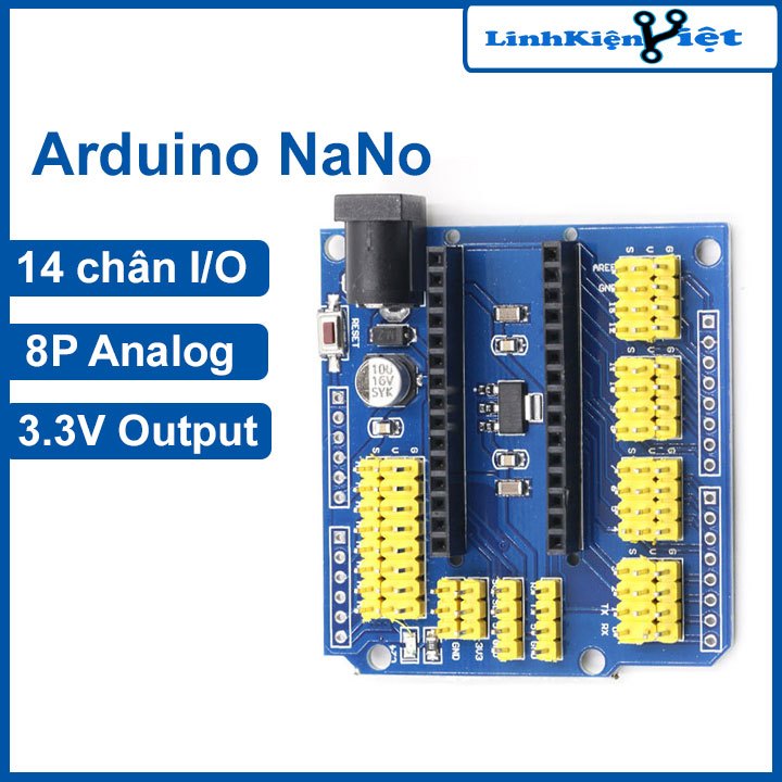 Shield Mở Rộng Arduino NaNo