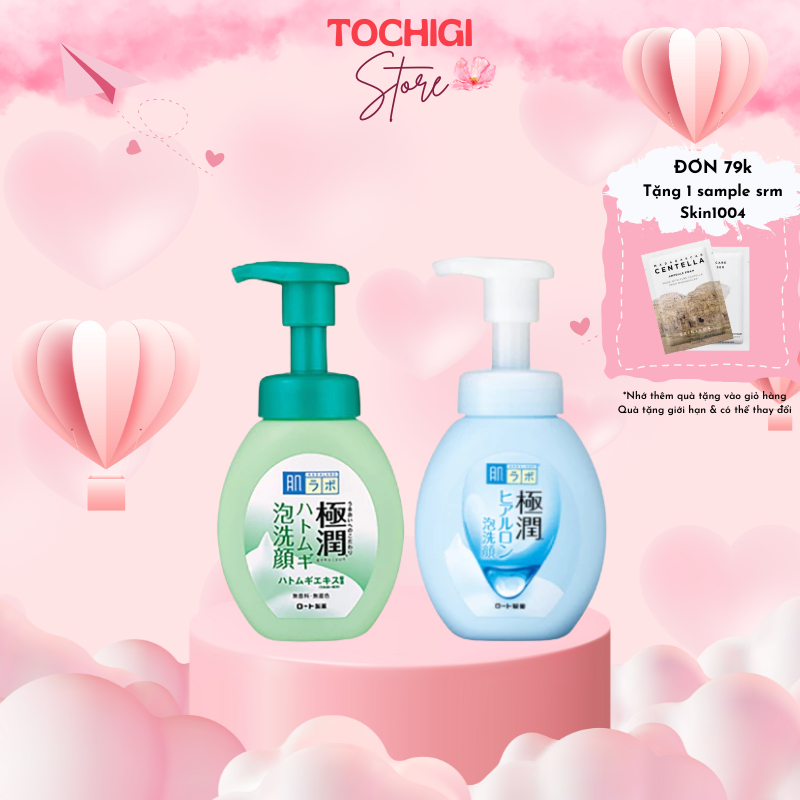 Sữa rửa mặt tạo bọt Hada Labo