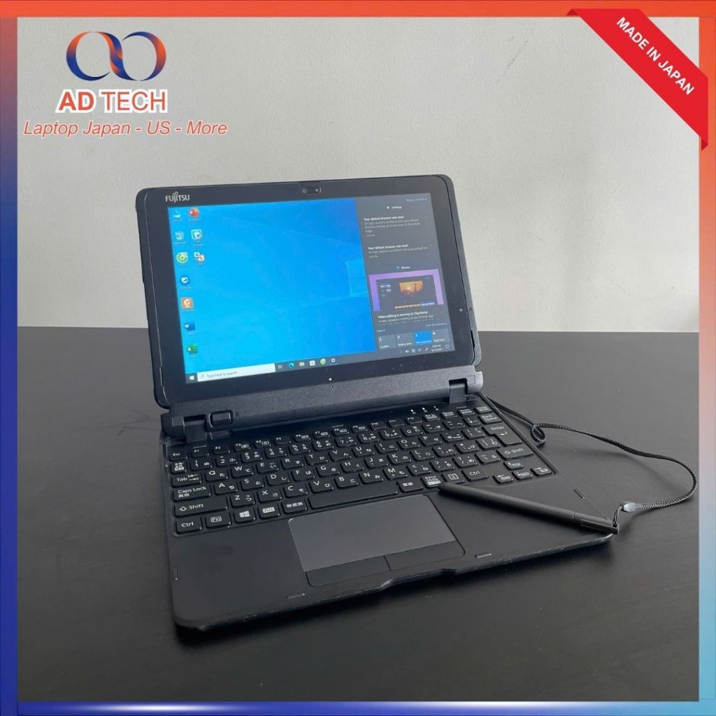 Laptop 2in1 Fujitsu Q507 508 509 5010 5011 kiêm máy tính bảng Tablet Window Ram4GB có bút vẽ stylus
