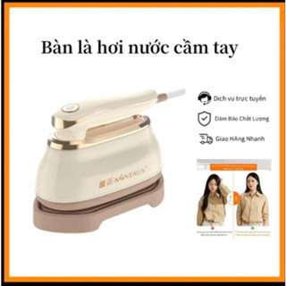 Bàn là hơi nước cầm tay  bàn ủi hơi nước 2 trong 1 vừa ủi nước và khô gấp gọn du lịch tiện lợi