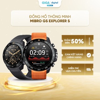  Đồng hồ thông minh Mibro GS Explorer S - Amoled UHD 1.32 inch - Hơn 150 chế độ thể thao - Cuộc gọi Bluetooth 
