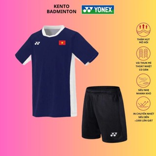 Áo Cầu Lông, Quần Cầu Lông, Bộ Cầu Lông YONEX Nam Nữ, Vải Thoáng Khí STT749