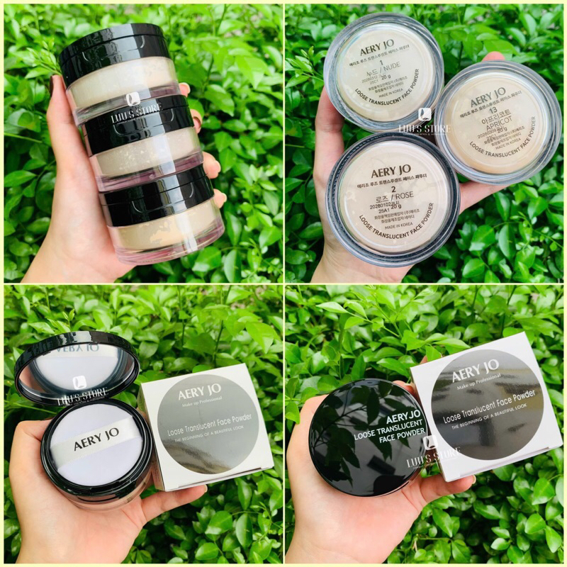 Phấn Bột Trang Điểm  Aery Jo Loose Translucent Face Powder 20G