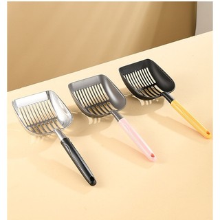 xẻng xúc cát kim loại siêu bền dành cho mèo - T3 PETS SHOP