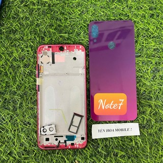 Vỏ thay mới cho các đời máy xiaomi redmi note 7 ( Tặng ngay : Keo dán 3ml )