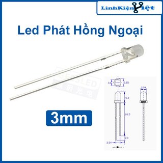 Led Thu Hồng Ngoại 3mm - 5mm