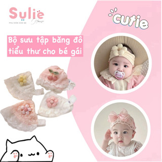 Tổng Hợp Băng Đô Cho Bé Gái 0–24 Tháng – Chất Mềm, Dễ Mang, Không Hằn Da