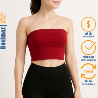 Áo ống Croptop Nữ Bosimaz CS011 quây ngực không dây, thun co giãn 4 chiều, vải đẹp dày, thoáng mát.