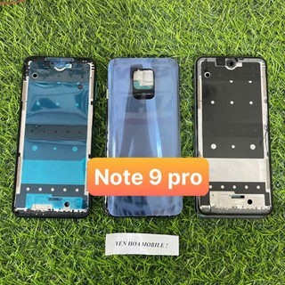 Vỏ thay mới cho các đời máy xiaomi note 9 pro 4G( Tặng ngay : Keo dán 3ml )