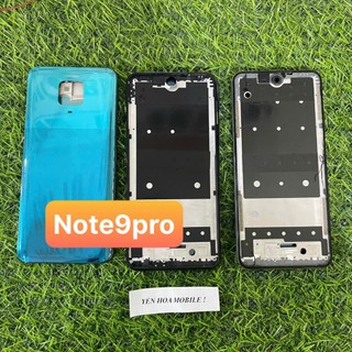 Vỏ thay mới cho các đời máy xiaomi note 9 pro 4G( Tặng ngay : Keo dán 3ml )