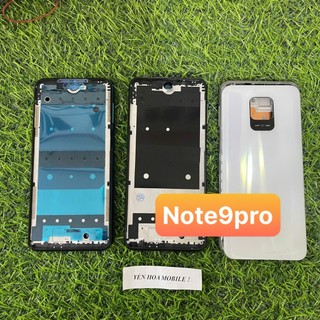 Vỏ thay mới cho các đời máy xiaomi note 9 pro 4G( Tặng ngay : Keo dán 3ml )
