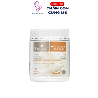 Viên Bổ Sung Canxi Milk Bone Care Bio Island Úc 150 Viên