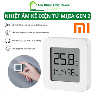  Nhiệt Ẩm Kế Điện Tử Xiao Mi Mijia Gen 2 Đồng Hồ Đo Nhiệt Độ Và Độ Ẩm Trong Nhà Kết Nối Với Điện Thoại Thông Minh 