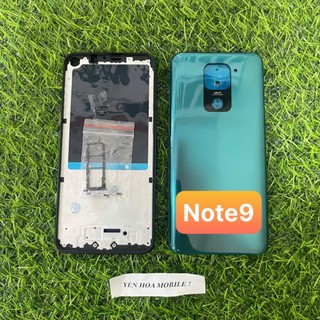 Vỏ thay mới cho các đời máy xiaomi NOTE 9 4G ( Tặng ngay : Keo dán 3ml )