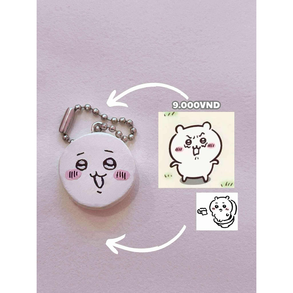 Móc Khoá Chiikaa/Usagi/Hachiware (by Nhieestore)