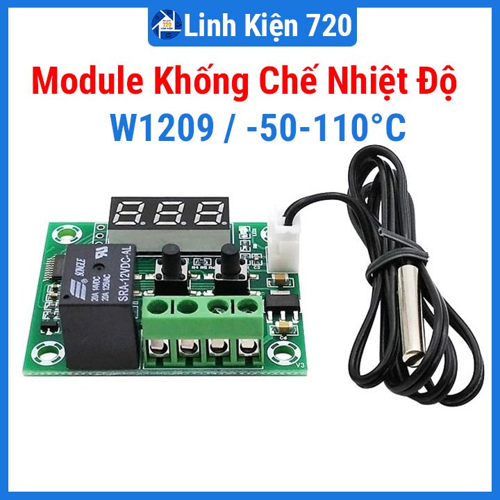 Module khống chế nhiệt độ W1209 chất lượng